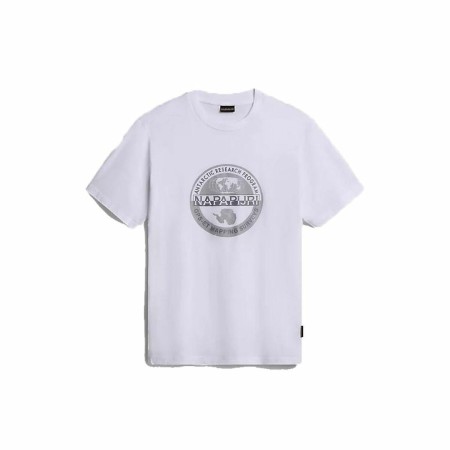 Camiseta Deportiva de Manga Corta Napapjiri S-Bollo Ss 1 Blanco