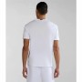 Maillot de Corps de Sport à Manches Coupe Napapjiri S-Bollo Ss 1 Blanc