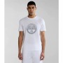 Camiseta Deportiva de Manga Corta Napapjiri S-Bollo Ss 1 Blanco