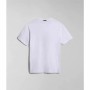 Camiseta Deportiva de Manga Corta Napapjiri S-Bollo Ss 1 Blanco