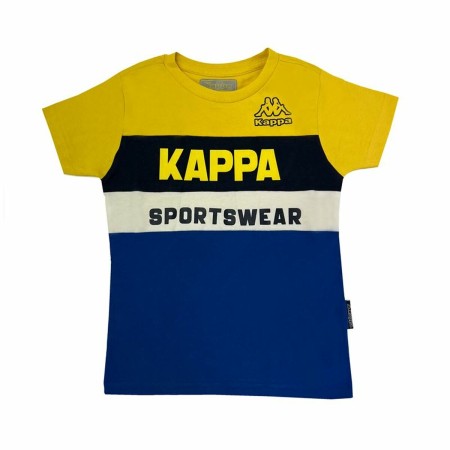 Camiseta de Manga Corta Infantil Kappa 8036M00058 Amarillo