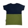 T shirt à manches courtes Enfant Kappa 8036M00058 Bleu foncé