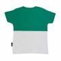 Camiseta de Manga Corta Infantil Kappa 8056M00058 Verde oscuro