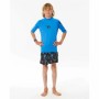 Camiseta de Manga Corta Hombre Rip Curl Wave pf Azul cielo