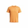 T-shirt à manches courtes homme Under Armour Launch Orange Foncé