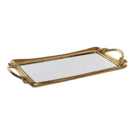 Plateau DKD Home Decor Résine Miroir (50.5 x 22.3 x 3.2 cm)