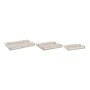 Jeux de plateaux DKD Home Decor Bois de manguier (3 pcs)