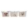 Trousse de toilette enfant DKD Home Decor Gris clair (3 pcs)