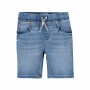 Shorts pour enfants Levi's Skinny Dobby Bleu Acier