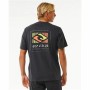 Camiseta de Manga Corta Hombre Rip Curl Traditions Negro