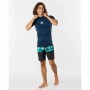 Camiseta de Manga Corta Hombre Rip Curl Waves Azul marino