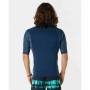 Camiseta de Manga Corta Hombre Rip Curl Waves Azul marino