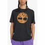 Camiseta de Manga Corta Hombre Timberland Kennebec River Tree Logo Negro