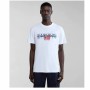 T-shirt à manches courtes homme Napapjiri S-Aylmer Blanc