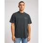 Camiseta de Manga Corta Hombre Lee Loose Logo Negro