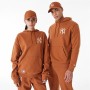 Sudadera con Capucha Mujer New Era League Essential New York Marrón