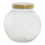 Boîte DKD Home Decor Jaune Transparent Verre 16.5 x 12 x 16.5 cm (2 L)