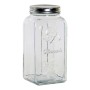 Boîte DKD Home Decor Verre Métal Transparent (10 x 10 x 21,5 cm)