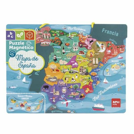 Puzzle Apli 18893 España Magnético 50 Piezas