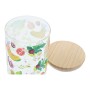 Boîte DKD Home Decor Fruité Bambou Verre Borosilicaté 10 x 10 x 12.5 cm (700 ml)