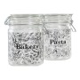 Boîte DKD Home Decor Verre Traditionnel 10 x 13 x 14 cm 720 ml (2 pcs)