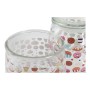 Boîte DKD Home Decor Verre 17 x 17 x 26 cm (2 pcs)