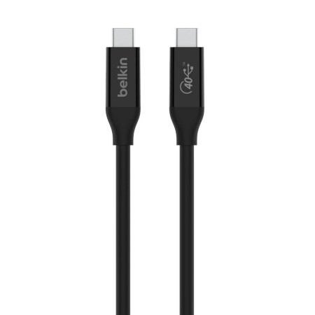 Câble USB-C Belkin INZ001BT0.8MBK Noir 80 cm 0,8 m (1 Unité)