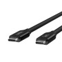 Cable USB-C Belkin INZ001BT0.8MBK Negro 80 cm 0,8 m (1 unidad)