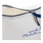 Trousse de toilette DKD Home Decor Blanc Polyester méditerranéen Toile (3 pcs) (30 x 8 x 21 cm)