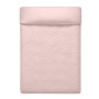 Colcha Reversible HappyFriday Basic Arista Gris Rosa claro 250 x 260 cm