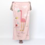 Serviette de toilette HappyFriday Moshi Moshi Hola Multicouleur 70 x 150 cm