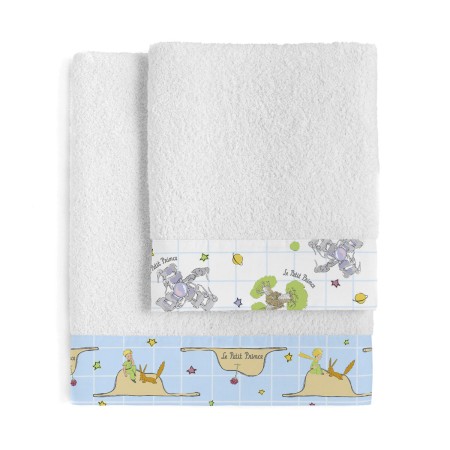 Juego de Toallas HappyFriday Le Petit Prince Imagination Multicolor 2 Piezas