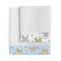 Ensemble de serviettes de toilette HappyFriday Le Petit Prince Imagination Multicouleur 2 Pièces