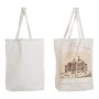 Sac Multi-usages DKD Home Decor Maisons Beige (2 pcs) (43 x 15 x 65 cm)