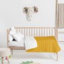 Couvre-lit HappyFriday Basic Kids Dash Moutarde 100 x 130 cm