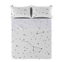 Drap HappyFriday Blanc Constellation Multicouleur 160 x 270 cm (Etoiles)