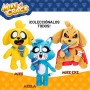 Peluche sonore Mikecrack Akela 25 cm Bleu