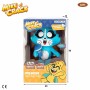 Peluche sonore Mikecrack Akela 25 cm Bleu