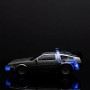 Coche Radio Control Back to the Future Delorean Plateado 1:16