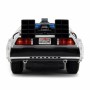 Coche Radio Control Back to the Future Delorean Plateado 1:16