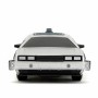 Coche Radio Control Back to the Future Delorean Plateado 1:16