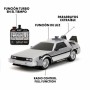 Coche Radio Control Back to the Future Delorean Plateado 1:16