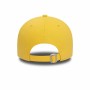 Casquette de Sport New Era 9FORTY Jaune Taille unique