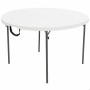 Table Piable Lifetime Blanc Plastique (Reconditionné C)