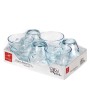 Set de Vasos Bormioli Rocco Flora Azul 260 ml (6 Unidades) (Reacondicionado B)