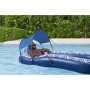 Bestway Colchoneta Hinchable con Parasol Comfort Plush 198x112 cm Playa y Piscina 43732