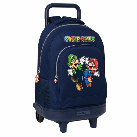 Mochila Escolar con Ruedas Super Mario (Reacondicionado D)