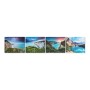 Cadre DKD Home Decor S3013423 Paysage (50 x 1,8 x 40 cm) (4 Unités) 50 x 1.8 x 40 cm (4 pcs)