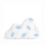 Protector de Cuna HappyFriday Basic Kids Clouds Azul 60 x 40 cm
