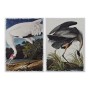 Cadre DKD Home Decor Heron Oiseau Oriental (50 x 1,8 x 70 cm) (2 Unités)